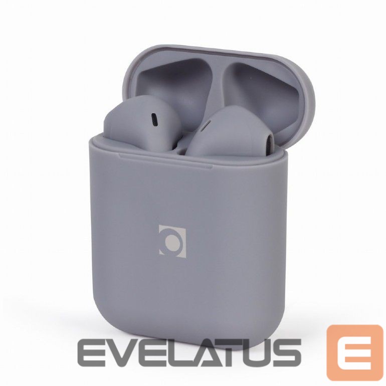 Kõrvaklapid Gembird TWS Earbuds Seattle TWS-SEA-GW Wireless, Bluetooth, In-Ear, Grey