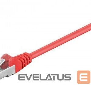 Cable Goobay  95539 CAT 5e patchcable, F/UTP, red, 1.5m 