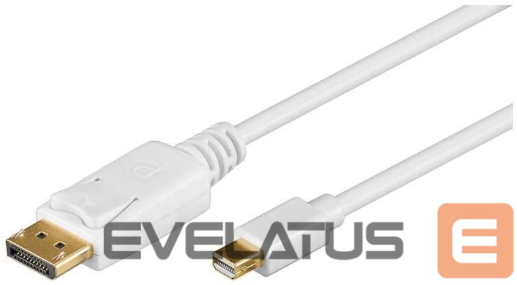 Monitori tarvik Goobay Mini DisplayPort adapter cable 1.2 52858 1 m, Gold-Plated connectors