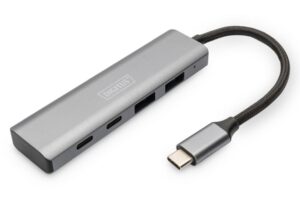 Kabelis Digitus  USB-C 4 Port HUB 2x USB-A + 2x USB-C Gen2 DA-70245 