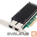 Переходник Digitus  10Gbps Dual Port Ethernet Server adapter PCIe X8, Intel X540 BT2 DN-10163 