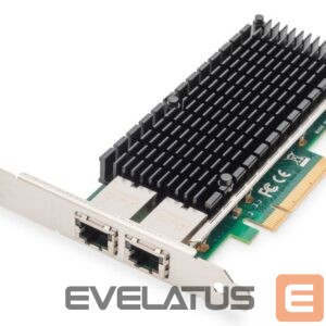 Переходник Digitus  10Gbps Dual Port Ethernet Server adapter PCIe X8, Intel X540 BT2 DN-10163 