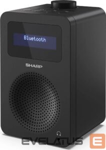 Interaktīvs risinājums Sharp  DR-430(BK) Digital Radio, FM/DAB/DAB+, Bluetooth 5.0, Midnight Black 