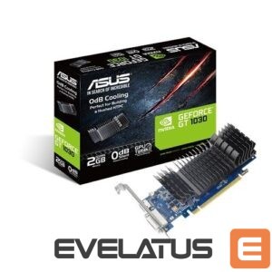 Graphic card / Video cards Asus  GT1030-SL-2G-BRK NVIDIA, 2 GB, GeForce GT 1030, GDDR5, PCI Express 3.0, Processor frequency 1506 MHz, DVI-D ports quantity 1, HDMI ports quantity 1, Memory clock speed 6008 MHz 