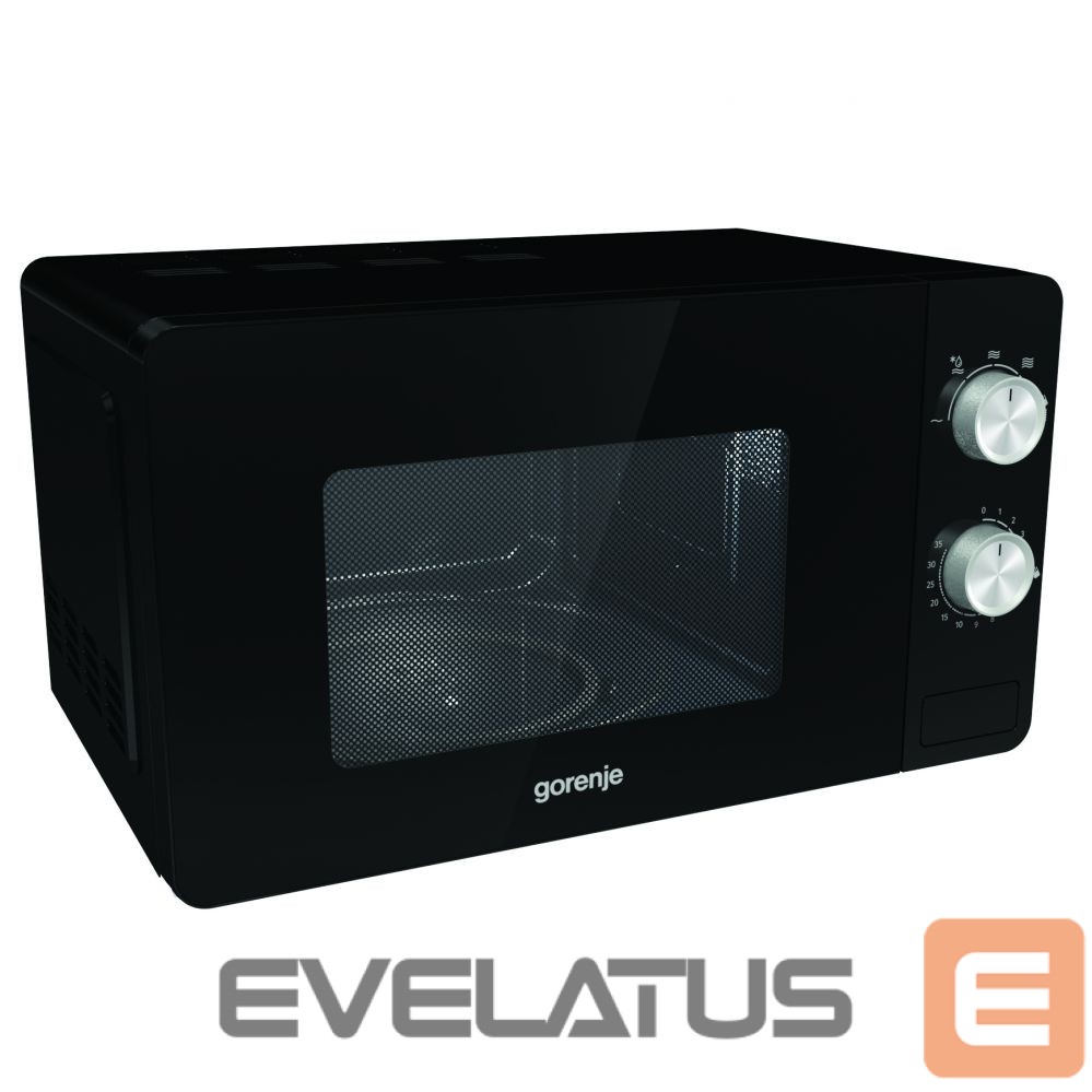 Mikrolaineahi GORENJE Microwave oven MO20E1B Free standing, 20 L, 800 W, Black