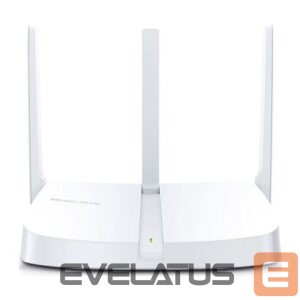Ruuterid MERCUSYS  Wireless N Router MW305R 802.11n, 300 Mbit/s, 10/100 Mbit/s, Ethernet LAN (RJ-45) ports 3, Antenna type 3xFixed, White 
