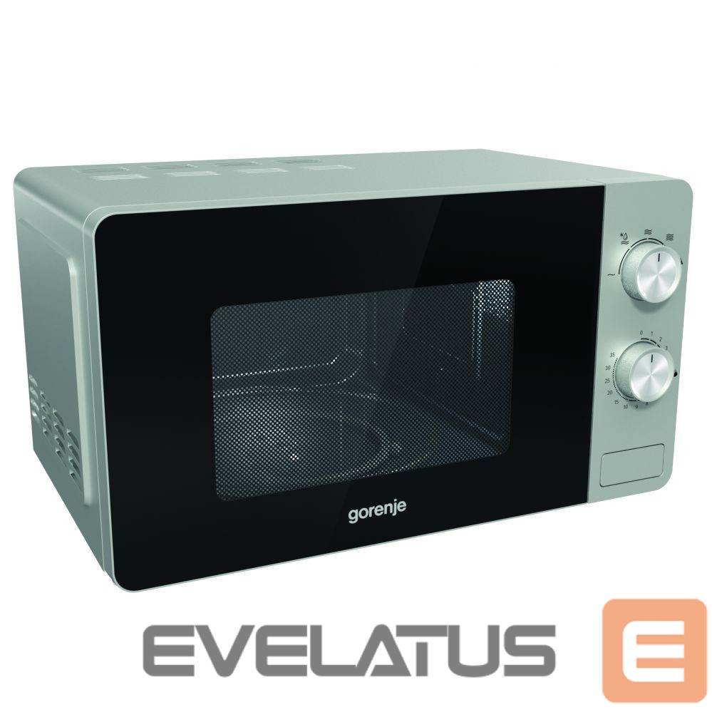 Mikrolaineahi GORENJE Microwave oven MO17E1S Free standing, 17 L, 700 W, Silver