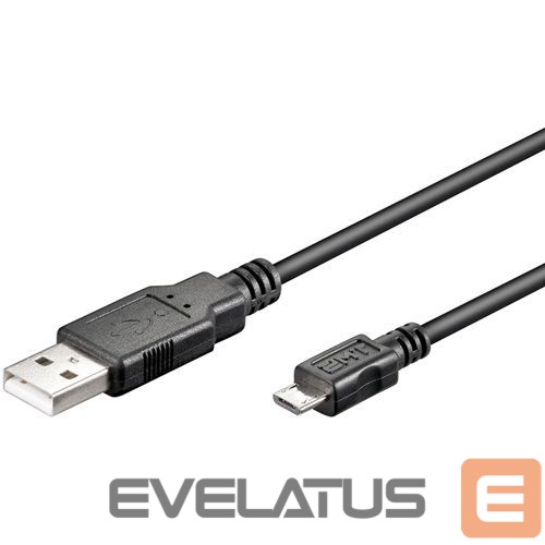 Kaabel Logilink USB micro-B 180, 1.8m Micro-USB B, USB A, 1.8 m, Black