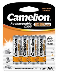 Other Computer Accessory Camelion  AA/HR6, 2500 mAh, Rechargeable Batteries Ni-MH, 4 pc(s) 