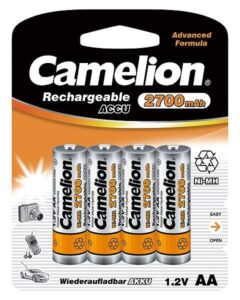 Other Computer Accessory Camelion  AA/HR6, 2700 mAh, Rechargeable Batteries Ni-MH, 4 pc(s) 