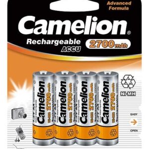 Other Computer Accessory Camelion  AA/HR6, 2700 mAh, Rechargeable Batteries Ni-MH, 4 pc(s) 