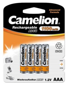 Other Computer Accessory Camelion  AAA/HR03, 1100 mAh, Rechargeable Batteries Ni-MH, 4 pc(s) 