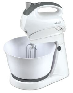 Mixers and blenders Adler  Mixer AD 4202 Mixer with bowl, 300 W, Number of speeds 5, Turbo mode, White 