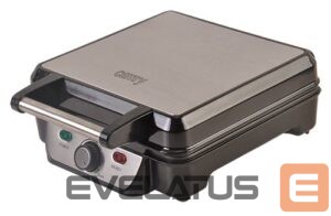 Tosters Camry  Waffle maker CR 3025 1150 W, Number of pastry 4, Belgium, Black/Stainless steel 
