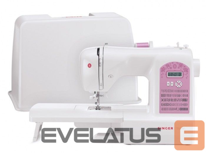 Muud väikesed kodumasinad Singer Sewing machine STARLET 6699 White, Number of stitches 100, Number of buttonholes 7, Automatic threading