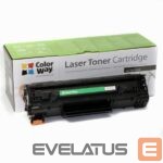 Aksesuāri un izejmateriāli ColorWay  Econom Toner Cartridge, Black, Canon: 728/726, HP CE278A 