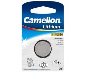 Kitas kompiuterio priedas Camelion  CR2450-BP1 CR2450, Lithium, 1 pc(s) 