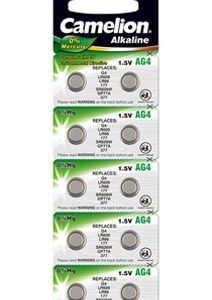 Muu arvutitarvik Camelion  AG4/LR66/LR626/377, Alkaline Buttoncell, 10 pc(s) 