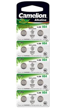 Muu arvutitarvik Camelion AG4/LR66/LR626/377, Alkaline Buttoncell, 10 pc(s)