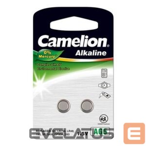 Muu arvutitarvik Camelion  AG5/LR48/LR754/393, Alkaline Buttoncell, 2 pc(s) 