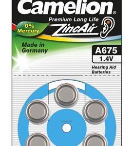 Other Computer Accessory Camelion  A675/DA675/ZL675, Zinc air cells, 6 pc(s) 