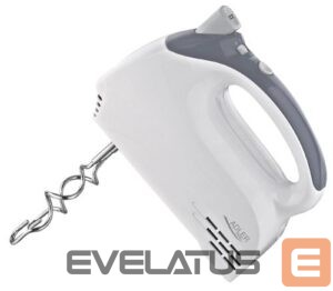 Maišytuvai ir maišytuvai Adler  Mixer AD 4201 g Hand Mixer, 300 W, Number of speeds 5, Turbo mode, White 