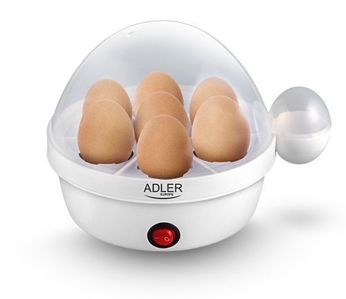 Munakeetja Adler Egg Boiler AD 4459 450 W, White, Eggs capacity 7