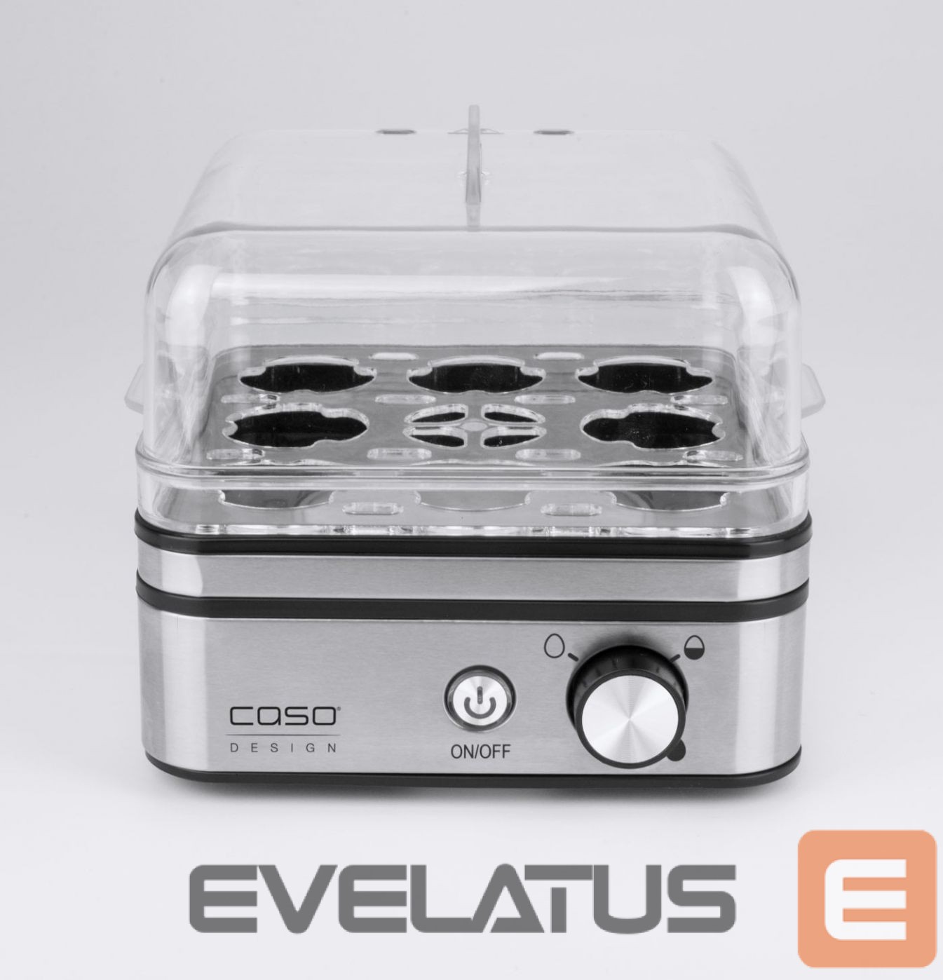 Munakeetja Caso Egg cooker E9 Stainless steel, 400 W, Functions 13 cooking levels