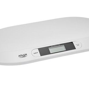 Kaalud Adler  AD 8139 Child Scale AD 8139 Maximum weight (capacity) 20 kg, Accuracy 10 g, White 