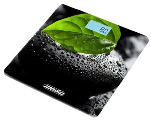Svarstyklės Mesko  Bathroom scales MS 8149 Maximum weight (capacity) 150 kg, Accuracy 100 g, Black/ green 