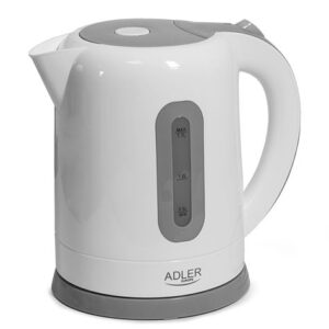 Veekeetja Adler  Kettles AD 1234 Standard kettle, Plastic, White, 2200 W, 1.7 L, 360° rotational base 