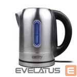 Veekeetja Camry  Kettle CR 1253 With electronic control, 2200 W, 1.7 L, Stainless steel, Stainless steel, 360° rotational base 