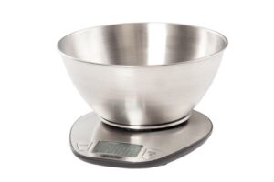 Virtuvinės svarstyklės Mesko  Kitchen Scale MS 3152 Maximum weight (capacity) 5 kg, Graduation 1 g, Display type LCD, Stainless steel 