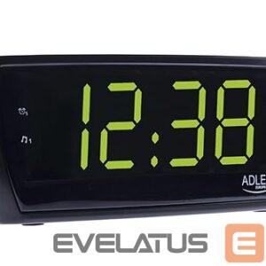 Interactive solution Adler  Alarmclock Radio 	AD 1121 Black, Alarm function 