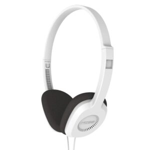Belaidės ausinės Koss  Headphones KPH8w Wired, On-Ear, 3.5 mm, White 