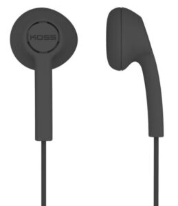Belaidės ausinės Koss  Headphones KE5k Wired, In-ear, 3.5 mm, Black 