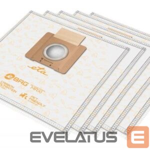 Tolmuimeja tarvik ETA  Vacuum cleaner bags Antibacterial Maxi 960068021 Suitable for 151190000, 051190000 