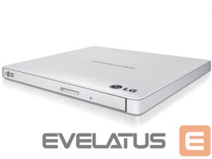 Serveris – kiti priedai H.L Data Storage  Ultra Slim Portable DVD-Writer GP57EW40 Interface USB 2.0, DVD±R/RW, CD read speed 24 x, CD write speed 24 x, White, Desktop/Notebook 