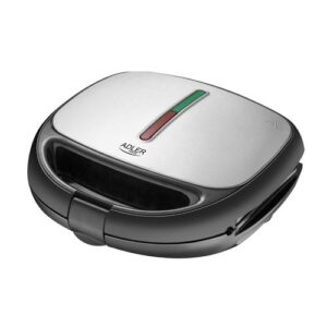 Skrudintuvas Adler  Sandwich maker AD 3040  1200 W, Number of plates 5, Number of pastry 2, Ceramic coating, Black 