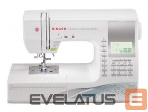 Cita mazā sadzīves tehnika Singer  Sewing Machine Quantum Stylist  9960  Number of stitches 600, Number of buttonholes 13, White 