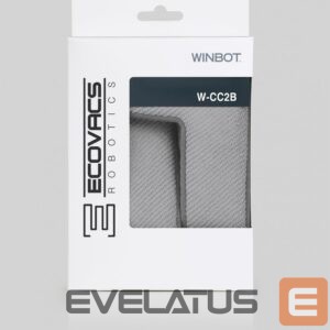 Vacuum cleaner accessory Ecovacs  Cleaning Pads for WINBOT X NEW W-CC2B 2 pc(s), Grey 