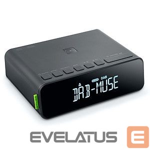 Interactive solution Muse  Alarm function, M-175 WI, AUX in, Alarm Clock, Black 