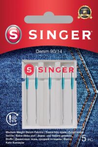 Accessories and filters Singer  Denim Needle 90/14 5PK 