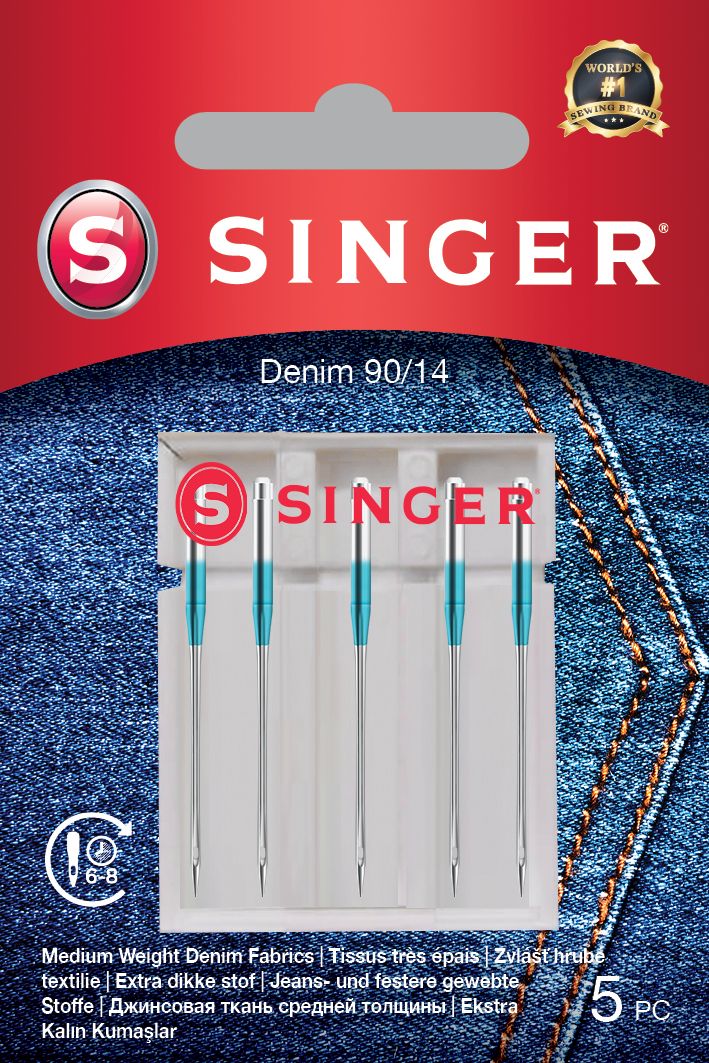Filtrid ja tarvikud Singer Denim Needle 90/14 5PK