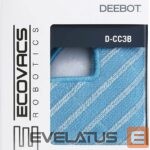 Dulkių siurblio priedas Ecovacs  Mopping cloth for OZMO 610/601 D-CC3B	 Blue 