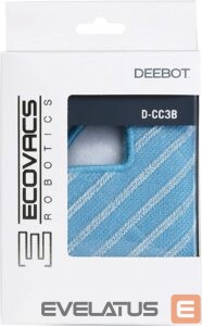 Dulkių siurblio priedas Ecovacs  Mopping cloth for OZMO 610/601 D-CC3B	 Blue 