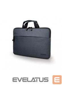Nešiojamojo kompiuterio krepšys PORT DESIGNS  Belize Fits up to size 13.3 ", Black, Shoulder strap, Toploading laptop case 