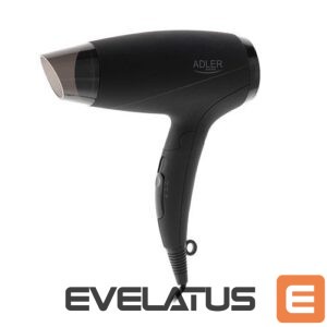 Sveikatos apsauga Adler  Hair Dryer AD 2266 1200 W, Number of temperature settings 2, Black 