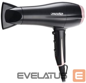 Näokaitse Mesko  Hair Dryer MS 2249 2000 W, Number of temperature settings 3, Black/Pink 