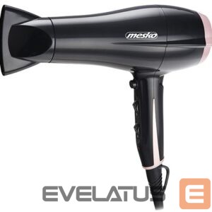 Näokaitse Mesko  Hair Dryer MS 2249 2000 W, Number of temperature settings 3, Black/Pink 